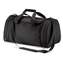 Black Sports bag, gym bag, sports holdall, weekend bag