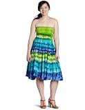 Raviya Women's Tie Dye Convertible Tube Top/Skirt