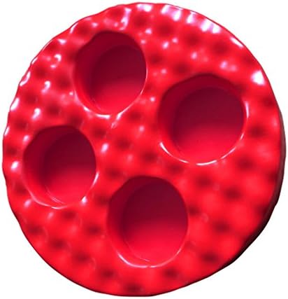 Phiihp floating mini pool tray drink holder for spa or pool (Red)