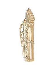 CleverEves 14K Gold Pendant Golf Themed 7.2 - Gram(s)