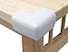Kidkusion Corner Cushions, Off White - 8 Pack | Foam Safety; Table Protector; Furniture Safety; Edge Guard