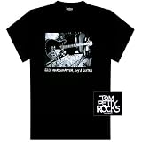 Buy Tom Petty and the Heartbreakers - Guitar Specialty Products T-Shirt, XL - Black by AllPosters.com