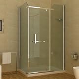 Cabine de douche receveur de douche 120 x 80 x 201 cm Image du produit
