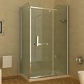 Duschkabine Dusche Duschtasse 120 x 80 x 201 cm