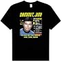 Star Trek Dr McCoy ALL OF THE ABOVE Adult Black T-shirt