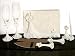 Bride and Groom Calla Lilys Wedding Set: Guest Book, Pen Set, Cake Serving Set, Toasting Flutes