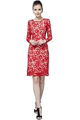 Long Sleeves Lace Jeweled Bridesmaid Dress 