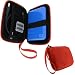 iGadgitz Red EVA Hard Case Cover Suitable for Western Digital My Passport Essential & Essential SE Ultra Edition USB Portable External Hard Drives 160gb, 250gb, 320gb, 500gb, 750gb & 1TB (Suitable for Ultra vers released Aug 2009)