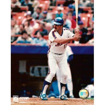 Keith Hernandez Batting Color 8x10 Photo