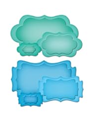 Office Product: Spellbinders Die D-Lites - Die D-Lites Petite Labels One - Spellbinders