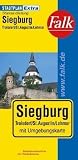 Falk Stadtplan Extra Standardfaltung Siegburg / Troisdorf / St.Augustin / Lohmar