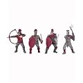 Early Learning Centre - Red Knight Figures - 4 Pack�