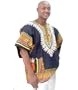Traditional Print Unisex Dashiki Top - Many Colors Available