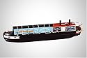 Nautical Model Boat-Fellows Morton and Clayton Working Narrowboat