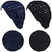 BYOS Chic Soft Knit Airy Cutout Lightweight Slouchy Crochet Beret Beanie Hat