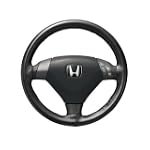 Genuine OEM Honda Accord Sedan Leather Steering Wheel Wrap Cover 2003 2004 2005