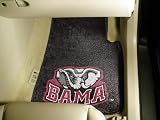 Univ of Alabama Car Mats 2 Piece universal fit Car Floor Mat (Rug) - Alabama Crimson Tide