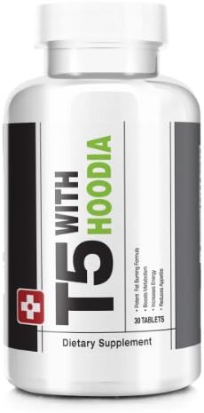Rated Vitamins T5 with Hoodia Premium Fat Burner, Appetite Suppressant & Weight Loss Supplement - 90 Tablets (3 Months Supply)
