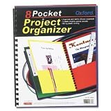 ESS99656 - Elegant Stripe Eight-Pocket Organizer