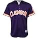 Russell Clemson Tigers Purple Replica Baseball Jersey