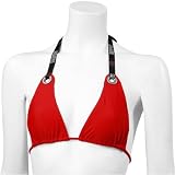Ohio State Buckeyes Scarlet First String Bikini Top