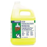 Mr. Clean Products - Mr. Clean - Finished Floor Cleaner, 1 gal. Bottle - Sold As 1 Each - Removes dirt while protecting finish on ceramic and vinyl tile, terrazzo, and varnished hardwood. - Also use on walls, tables, countertops and restroom surfaces. - No rinsing; leaves no dulling residue and minimizes yellowing. - Low-sudsing formula is suitable for automatic floor scrubbing machines. - Recommended dilution: manual (1:128), automatic machines (1:512).