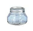 Leifheit Canning Supplies 2-Cup Glass Preserving Jars, set of 6