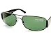 NEW BURBERRY 3011 1001/81 GREEN POLARIZED LENSES SUNGLASSES BLACK/GUNMETAL FRAME