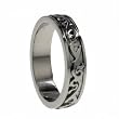 316L Stainless Steel Ring - Width: 6mm (Sizes 9-12)stone - Width: 7mm (Sizes 8-12)