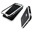 Black and White Premium Bumper Case for Apple iPhone 4 - AT&T