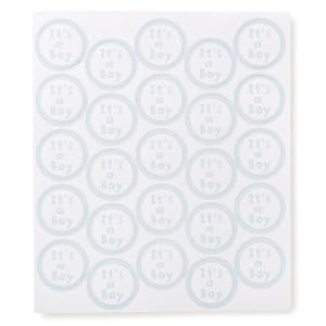 Darice-It-s-a-Baby-Boy-Clear-Seal-50-Piece