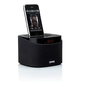 GEAR4 AlarmDock Reveal Clock Radio with Dock for iPod / iPhone