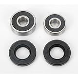 01-12 KAWASAKI KX85: PIVOT WORKS FRONT WHEEL BEARING KIT (SILVER) by Pivot Works