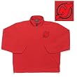 New Jersey Devils NHL "Glacier" Fleece Pullover Sweatshirt (Dk Red)