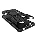 AMZER Hybrid Warrior Case Cover Skin for Leeco Le 1S, Letv Le 1S - Retail Packaging - Black