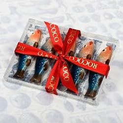 Hand-Painted Chocolate Sardines