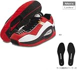 BRIDGESTONEテニスシューズ【PROBEAM TREADGRIP 剛足レッド　26.0cm(トレッドグリップ・ゴウソク)】BTUS71 ブリヂストンテニスシューズ(クレー・砂入り人工芝)