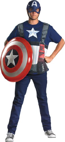 Disguise Captain America Adult Costume Kit  