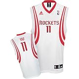 Yao Ming Youth Jersey: adidas White Replica #11 Houston Rockets Jersey