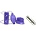 Doc Johnson Pucker-Up Vibrating Vaginal and Clitoral Pump Purple Multi-Speed Adult Sex Toy Kit