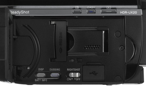 Sony HDR-UX20 4MP DVD Hybrid Plus High Definition Handycam Camcorder with 8GB Hard Drive Camorder & 15x Optical Zoom under High Definition in The Electronics Store
