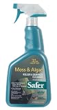 Safer Brand 5325 Moss and Algae Killer and Surface Cleaner Ready-to-Use 32 Ounces