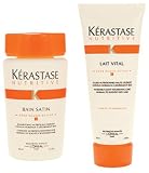 Kerastase Paris Bain 1 Shampoo 250ml Lait Vital Conditioner 200ml SET
