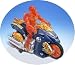 Search : Fantastic Four - Human Torch. Bump and Go Flame Cycle with Light up Flames and Headlight.