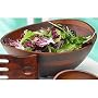 Lipper International 13-Inch Cherry Wavy Rim Bowl