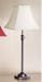 State Street Table Lamp with Calais Shade in Antique Bronze