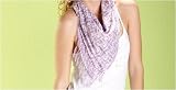 Roxy Channel Women's Scarf - Lilac