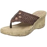 Jellypop Womens Tortoise Thong Sandal
