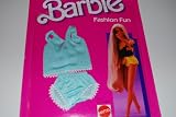 Barbie Fashion Fun Light Blue Lingerie Vintage from 1986