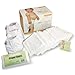 Real Nappies Cloth Diapers Essentials Pack, Newborn Size, for babies up to 12 weeks, 5-13 lb